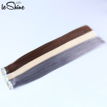 Recycle Lifetime Tape human Hair Extensions Remy Quality Silky Straight Wave